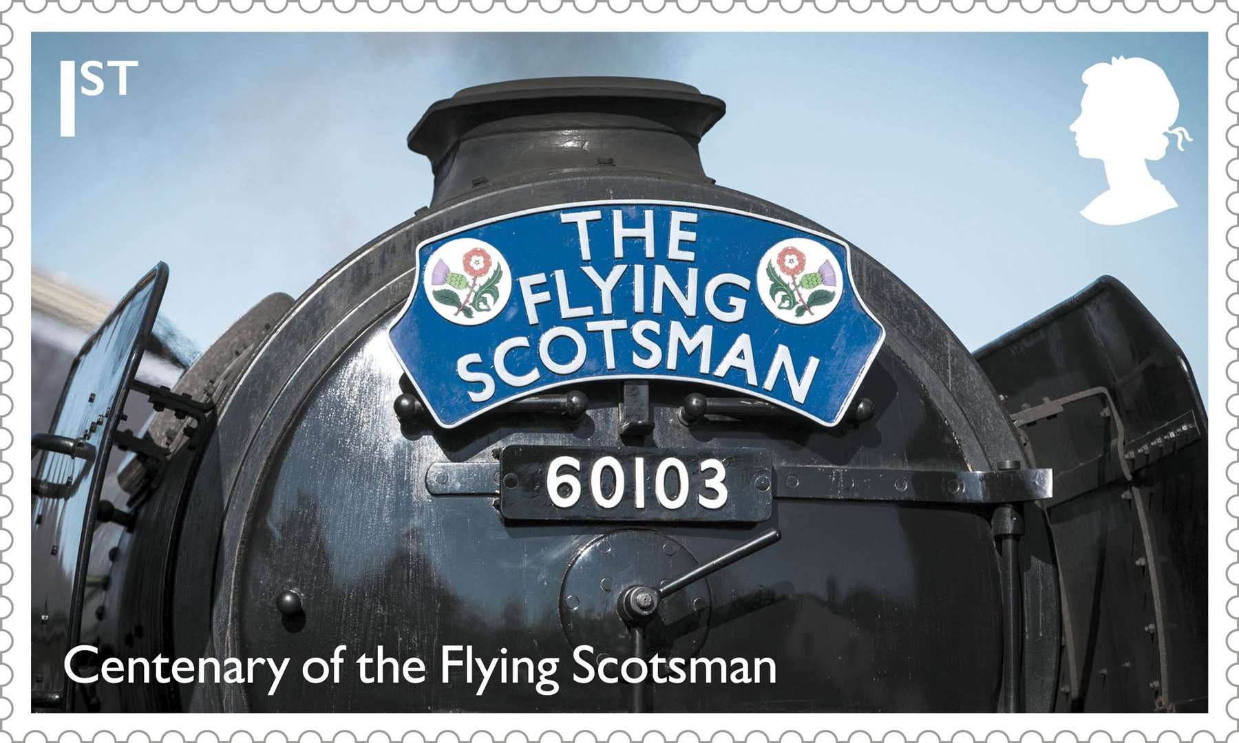Special stamps to mark the centenary of the Flying Scotsman
