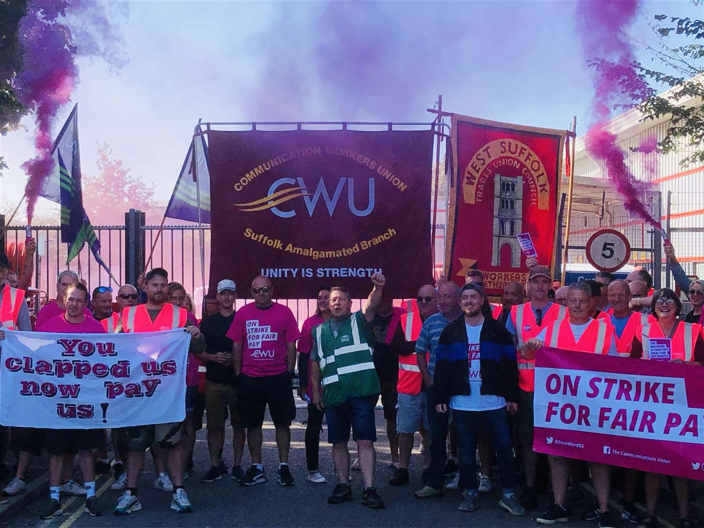 Postal workers are locked in a bitter dispute with bosses over pay and working conditions