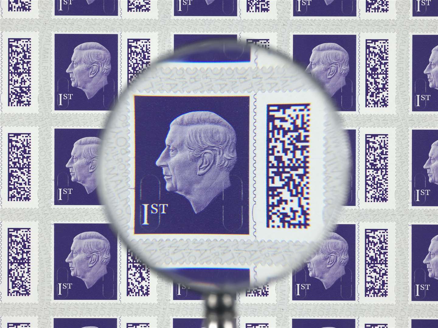 How new everyday stamps will look using the portrait of King Charles