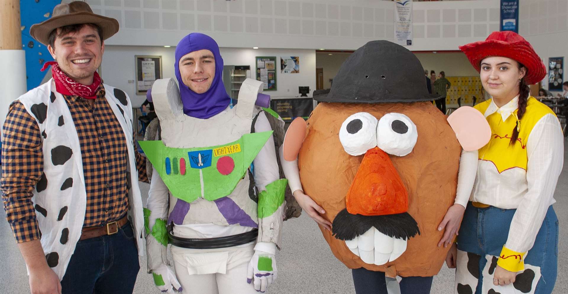 Students at Thomas Clarkson Academy in Wisbech certainly went to town for Children in Need with array of fancy dress costumes. (60781437)