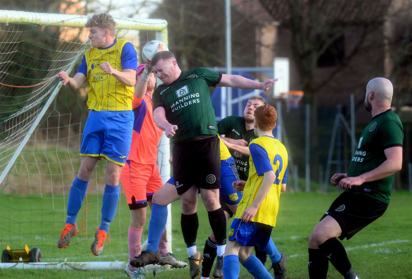 Marshland Saints Reserves (Green) v Gayton United (Yellow)