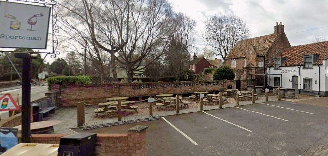 A new application has been submitted for the creation of a car park at the Sportsman pub in Elm. Photo: Google Maps.