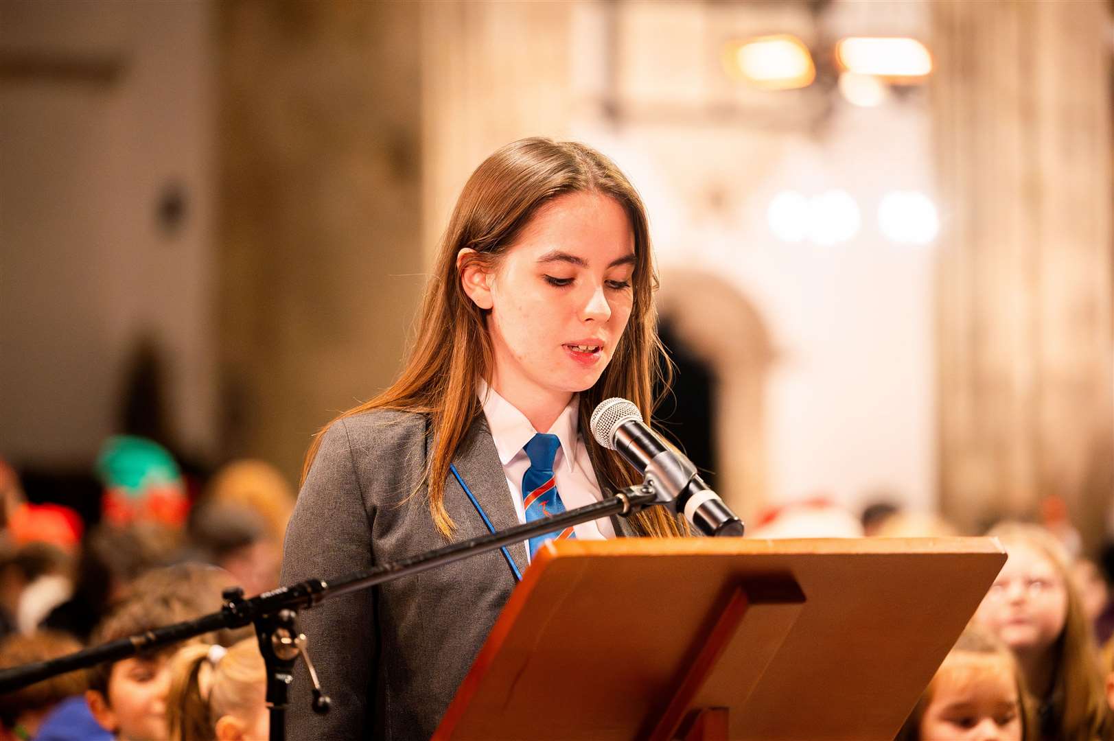 Fenland students were among 400 people who packed a historic King’s Lynn chapel for a community carol concert with the West Norfolk Academies Trust.