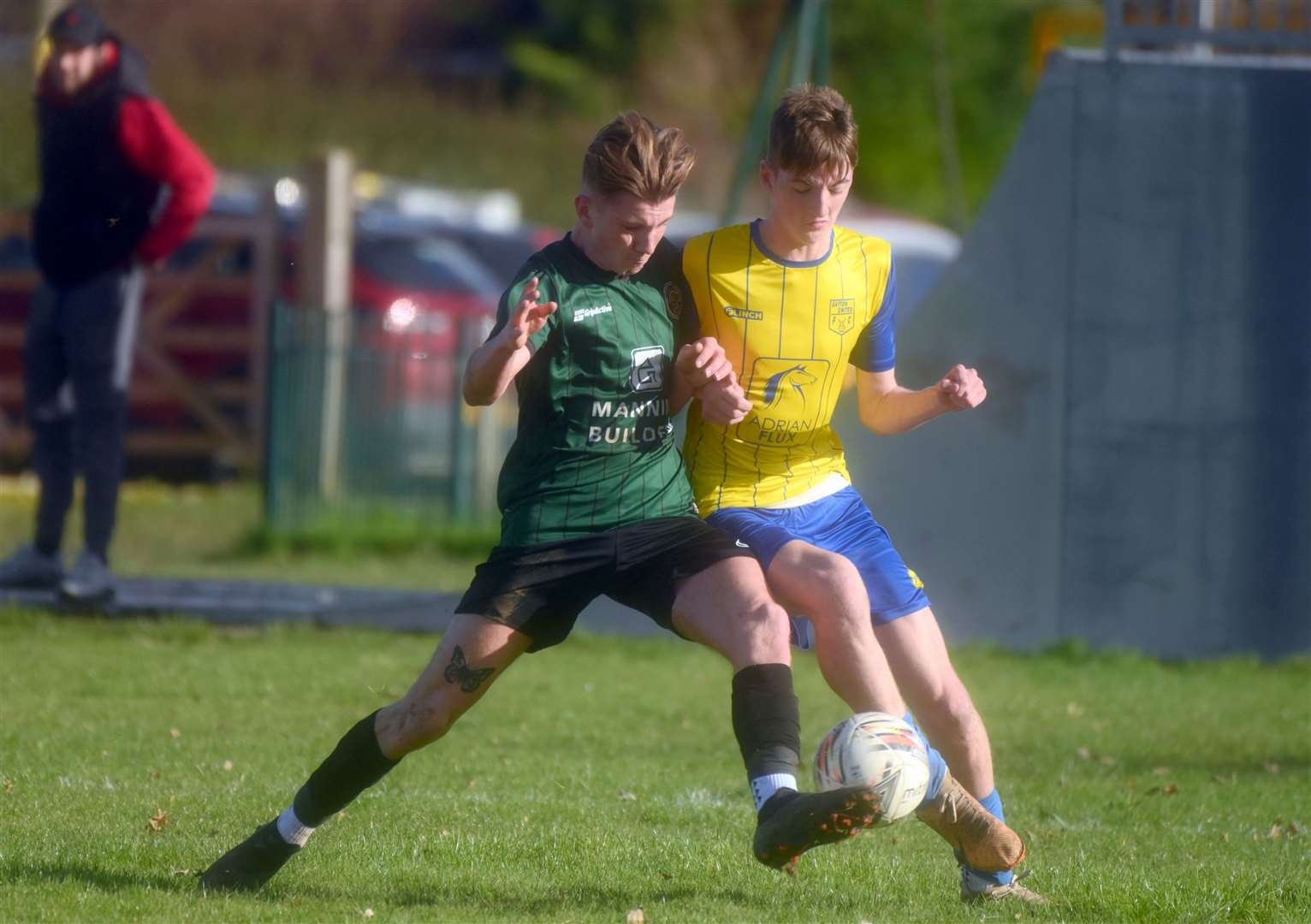 Marshland Saints Reserves (Green) v Gayton United (Yellow)