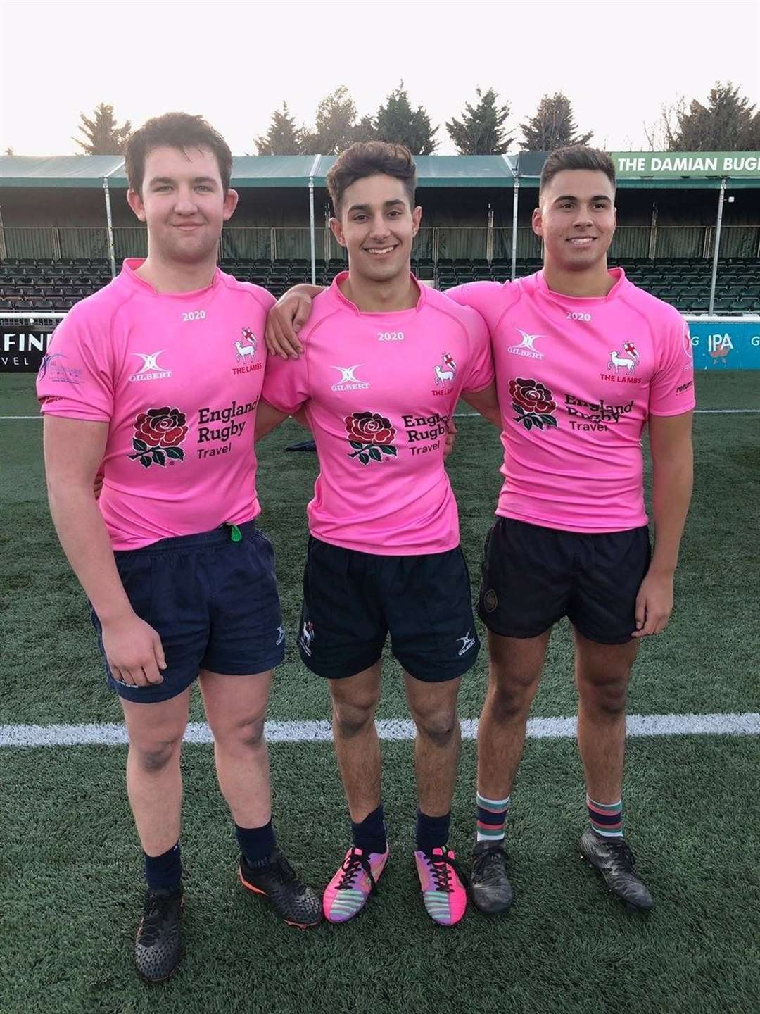 Henry Mair, George Dady and Will Gowler.