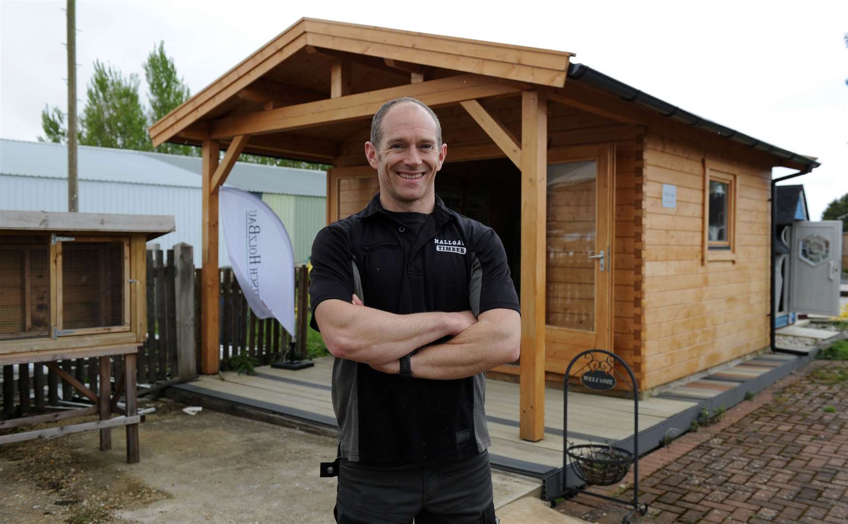 Mark Harris managers the family firm that was set up by his parents 35 years ago. PHOTOS: CHRIS LOWNDES