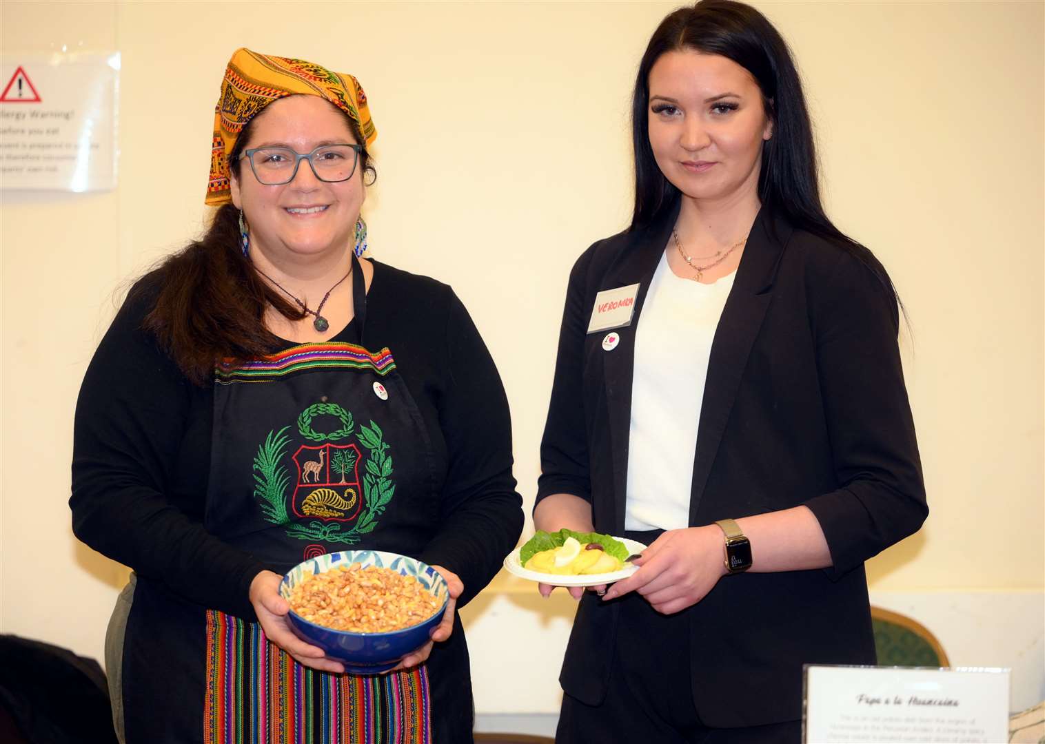 Wisbech food festival Karen Avilez and Veronika Lukisaviciuve