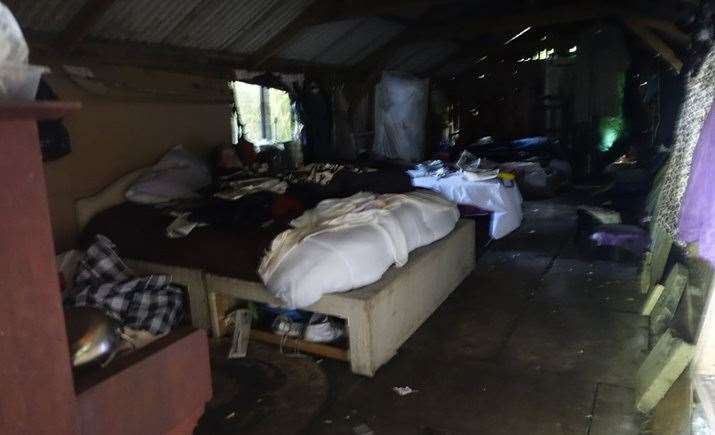 Ely House in Wisbech where squatters have taken up residence. (12915391)