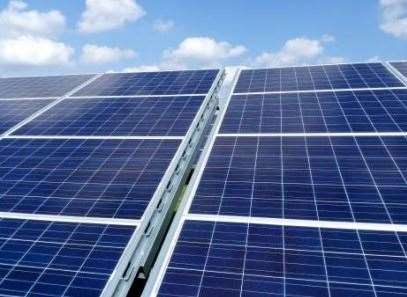 Typical solar panel.