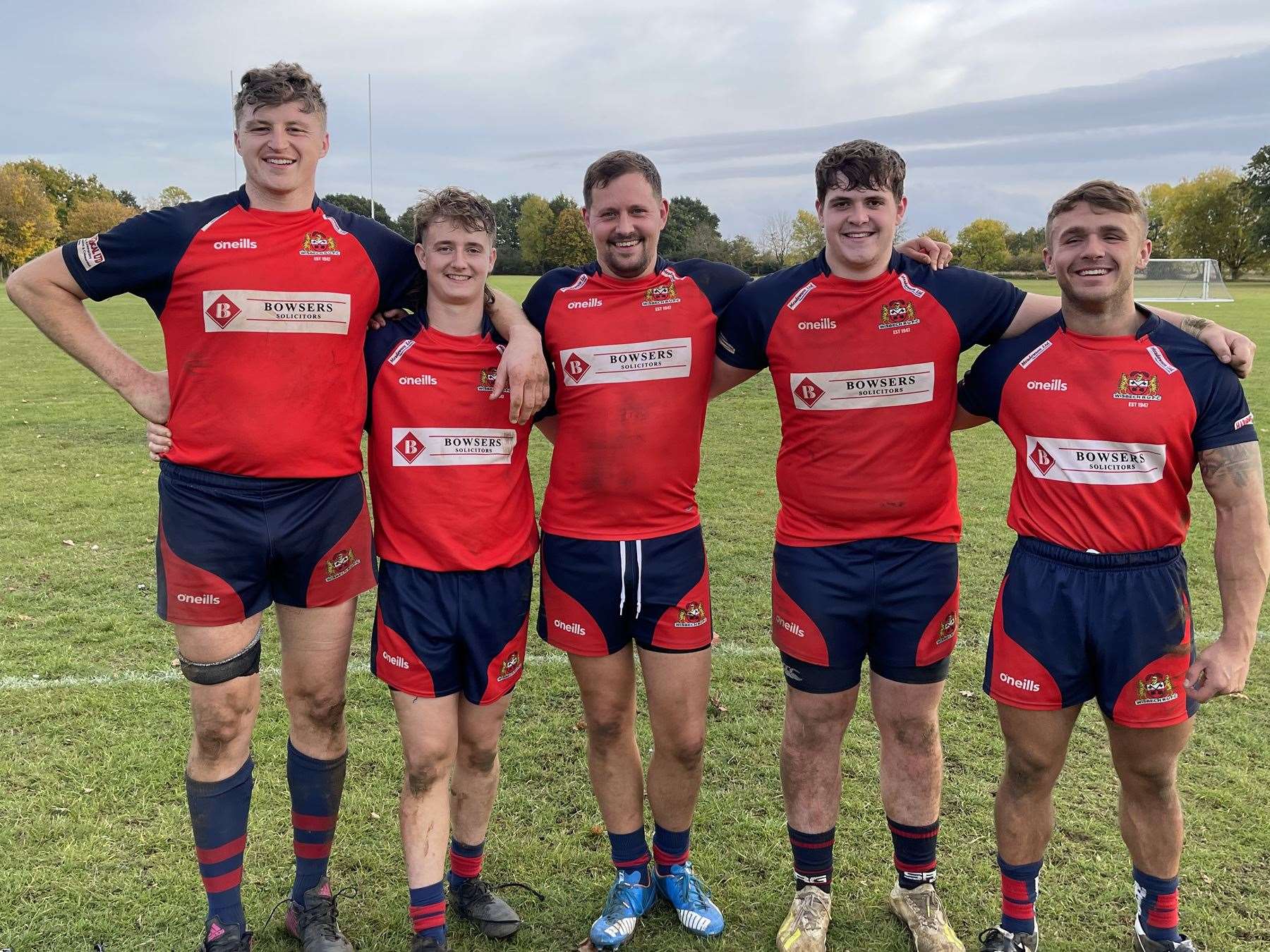 Wisbech try scorers Solomon Prestidge (2), Zac Lakey, Sam Anderson (2), Jack Obey and Ethan Garford