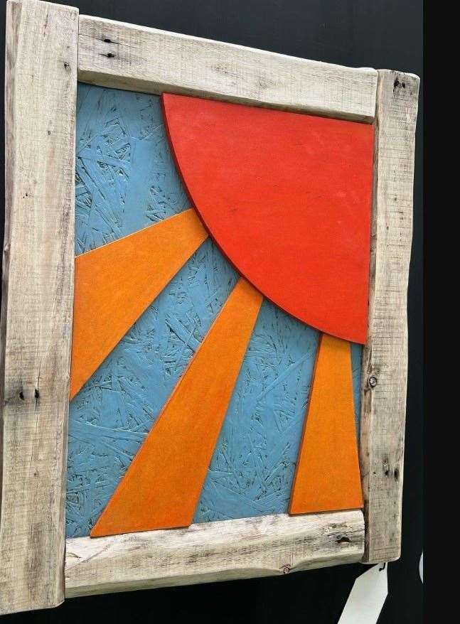 One of the artworks that will be on display.