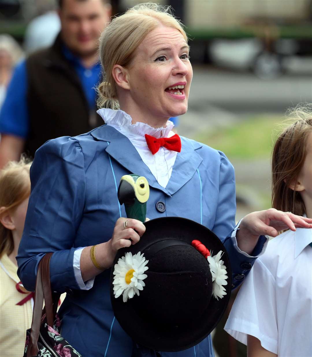 A Mary Poppins float