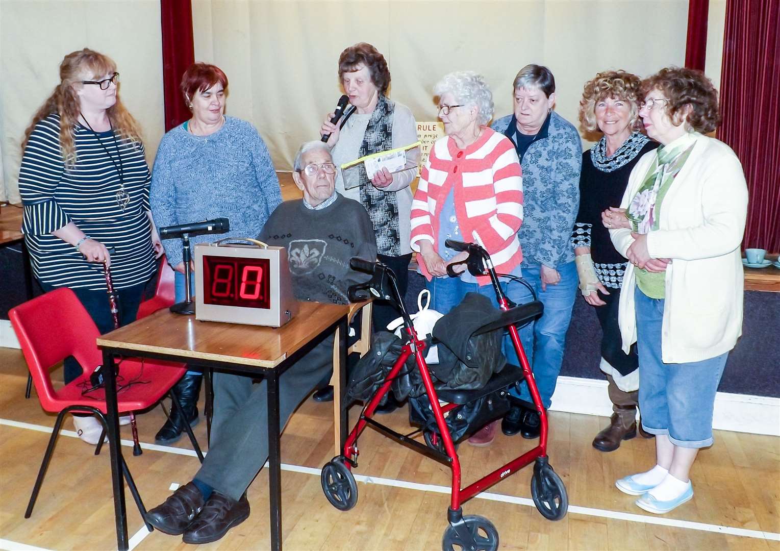 Maurice Short served for over 50 years on the village hall committee before standing down in 2018. (28501191)
