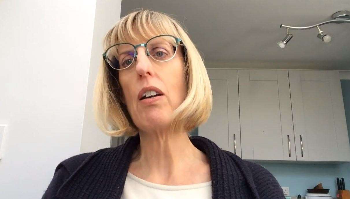 Louise Aldridge chose three poems for her reading. (42529432)