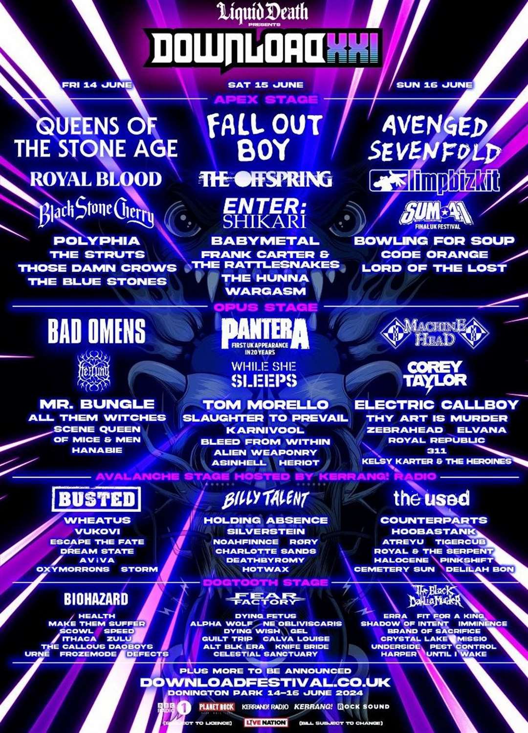 Download Festival 2024 line-up