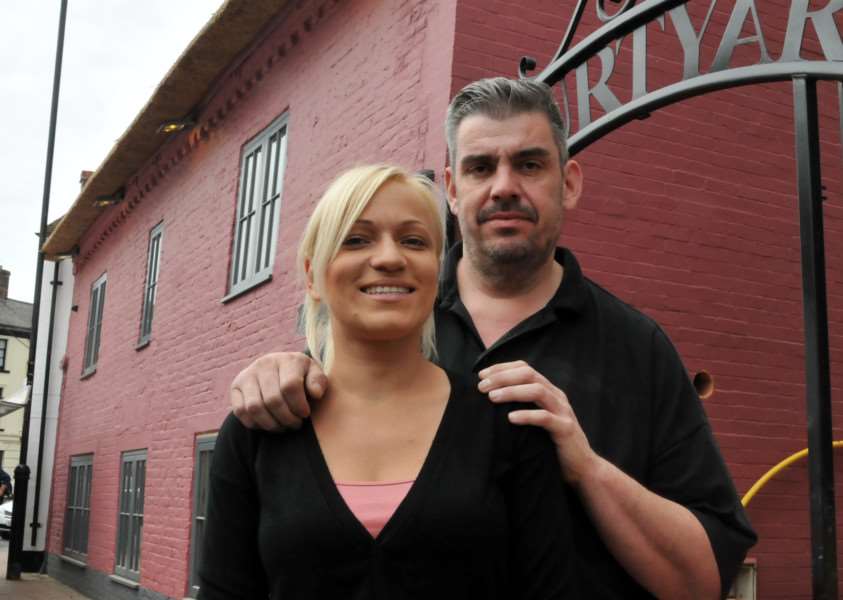 PUB MAKEOVERS: Sean Portass and Dana Garkavaya. Photo (TIM WILSON): SG220515-107TW.