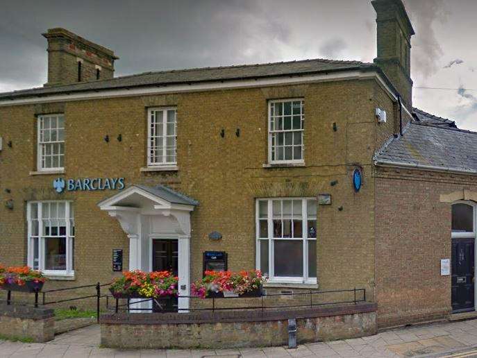 Barlcays in Chatteris is set to close in May. (6742915)