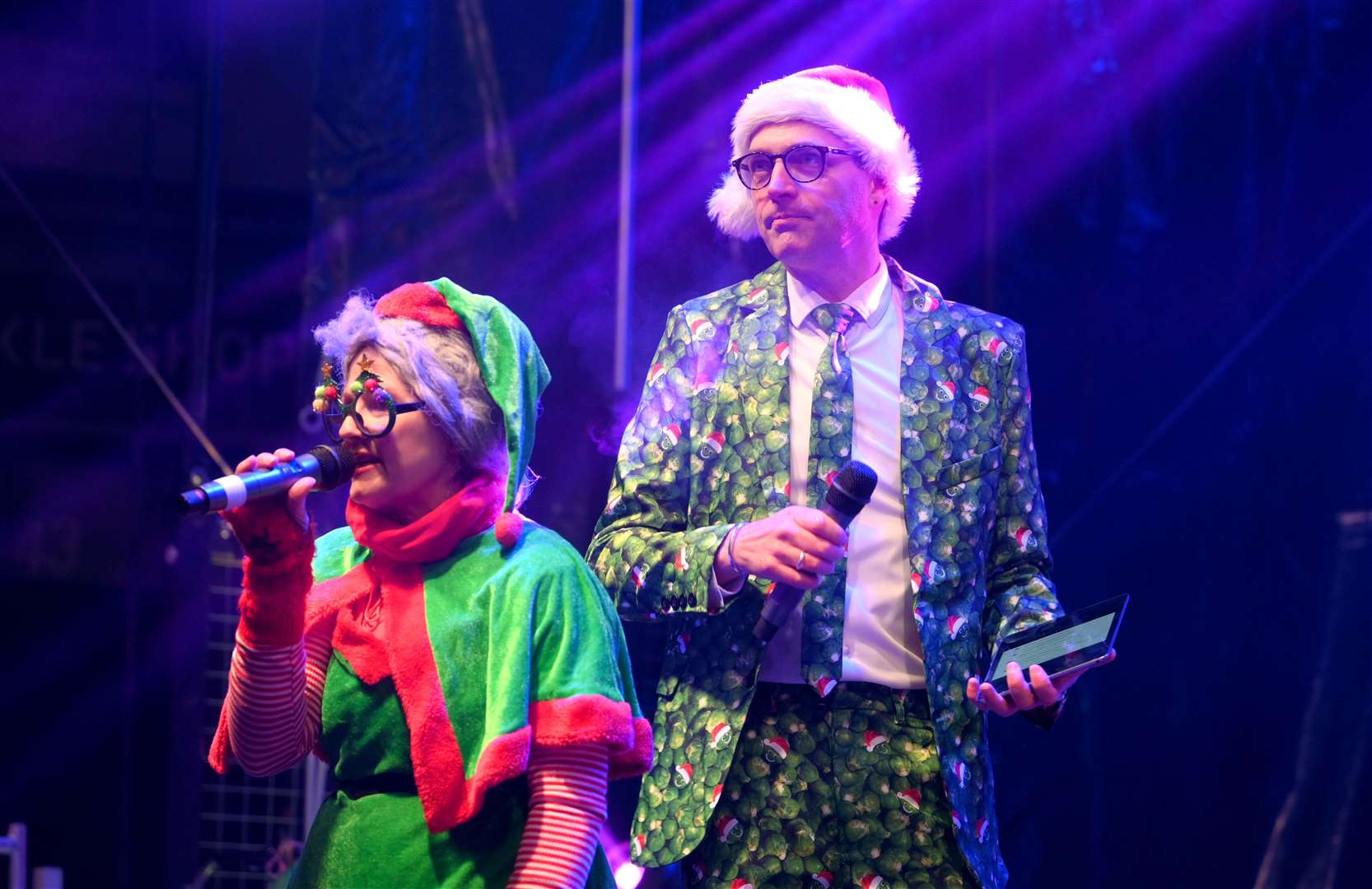 Wisbech Christmas lights switch on