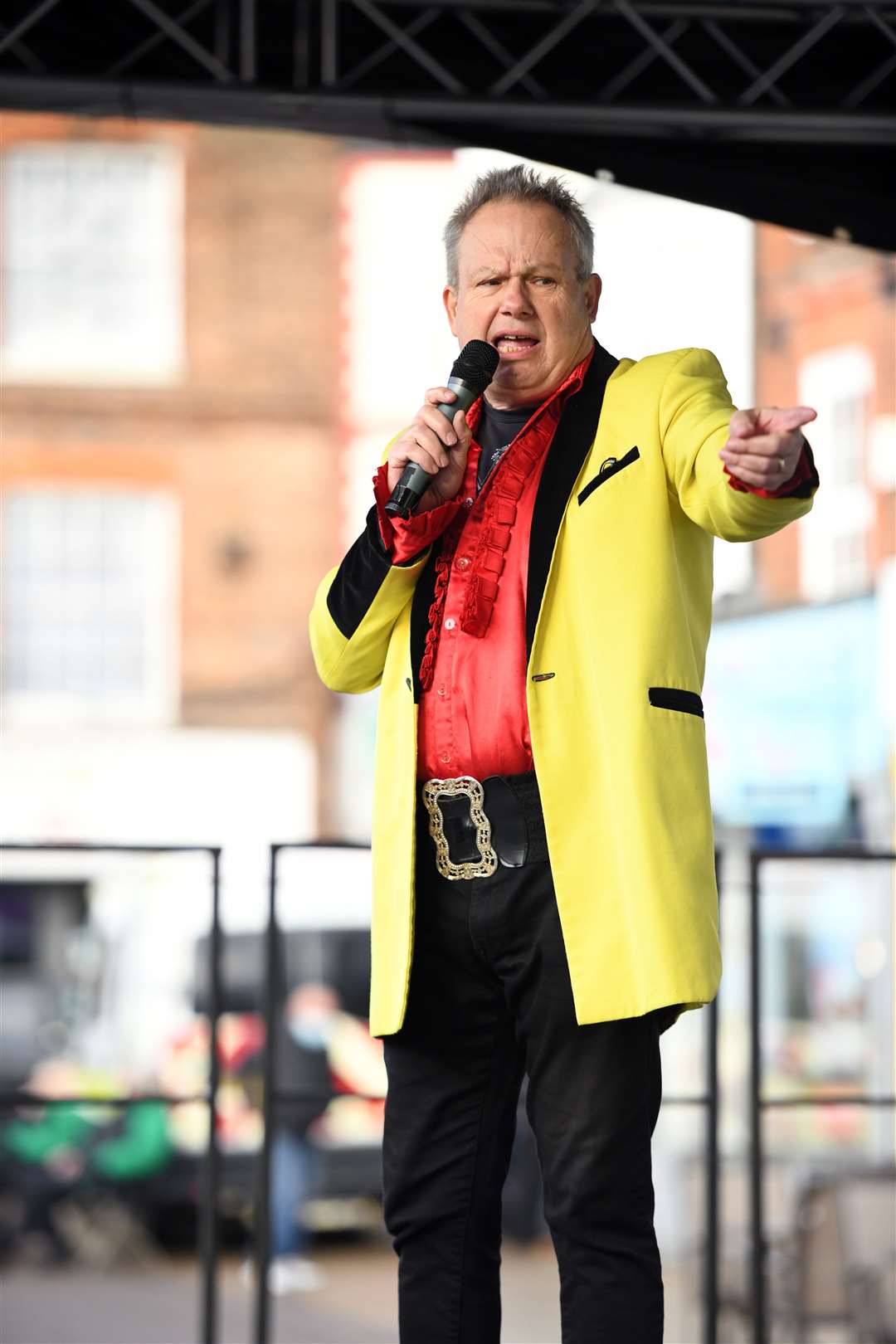 Wisbech Christmas Market..Jonnie Dee. (53664088)