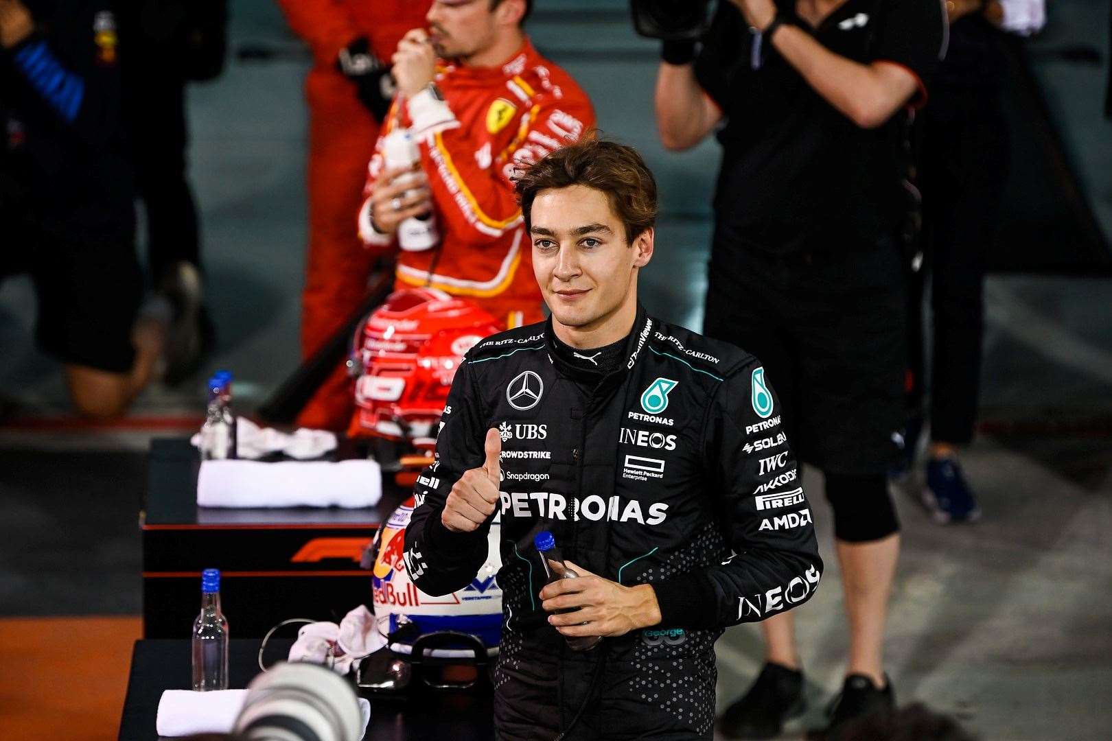 George Russell at the 2024 Bahrain Grand Prix. Picture: LAT Images