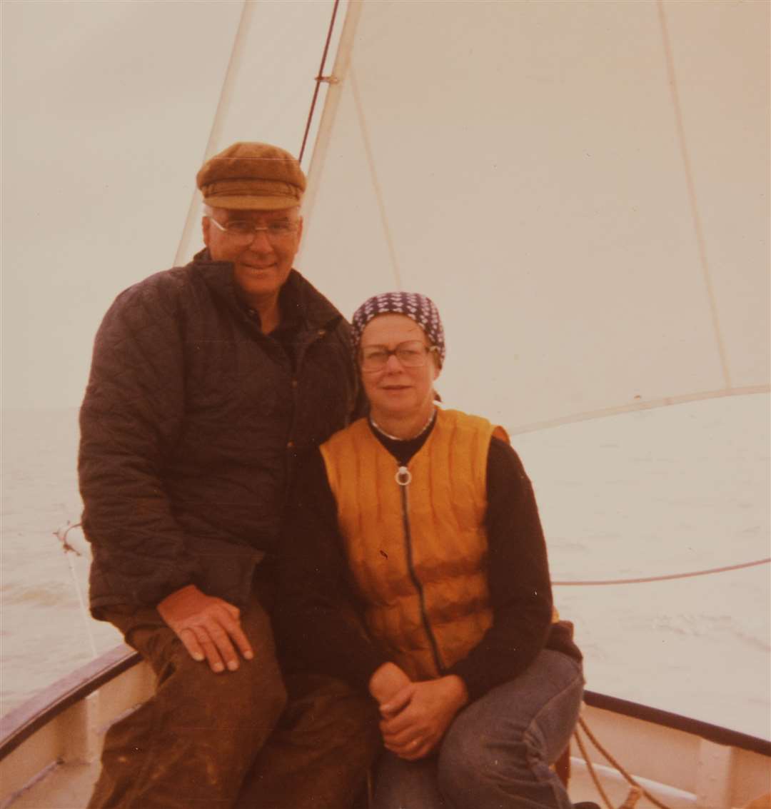 Peter Crofts and his wife Pat. Photo: Sworders.
