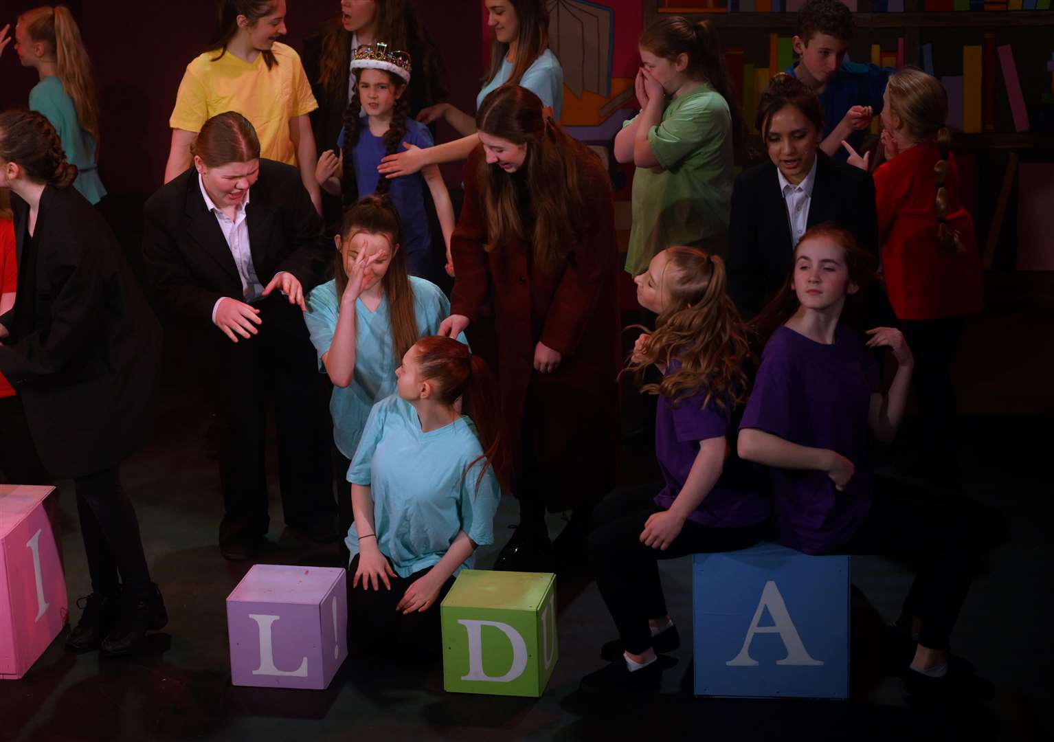 Dress Rehearsal of Matilda at The Angles Theatre