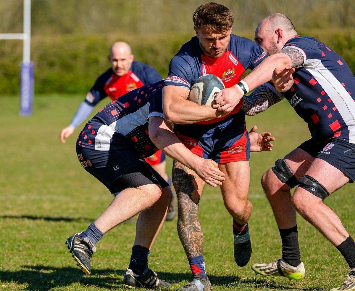 Back-row replacement Ethan Garford injected much-needed energy and physicality off the bench. Picture: Andy Titmuss