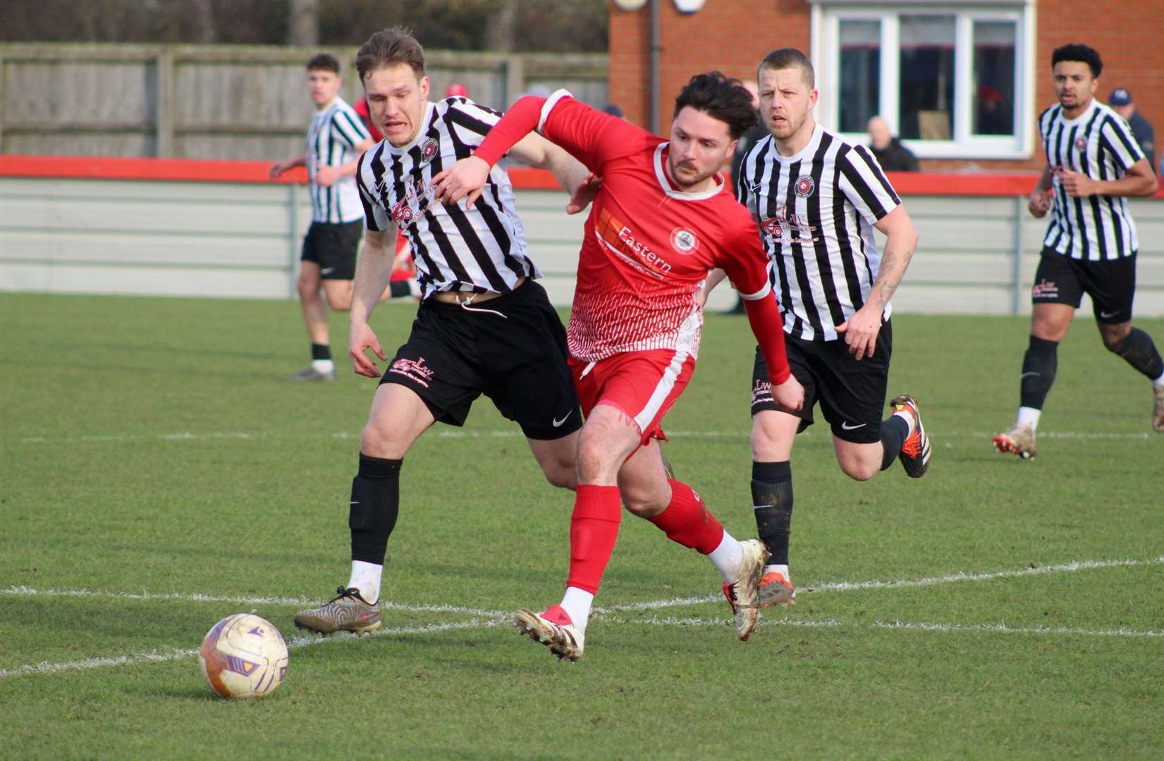 Ryan Lennon on the run. Picture: Erin Larham