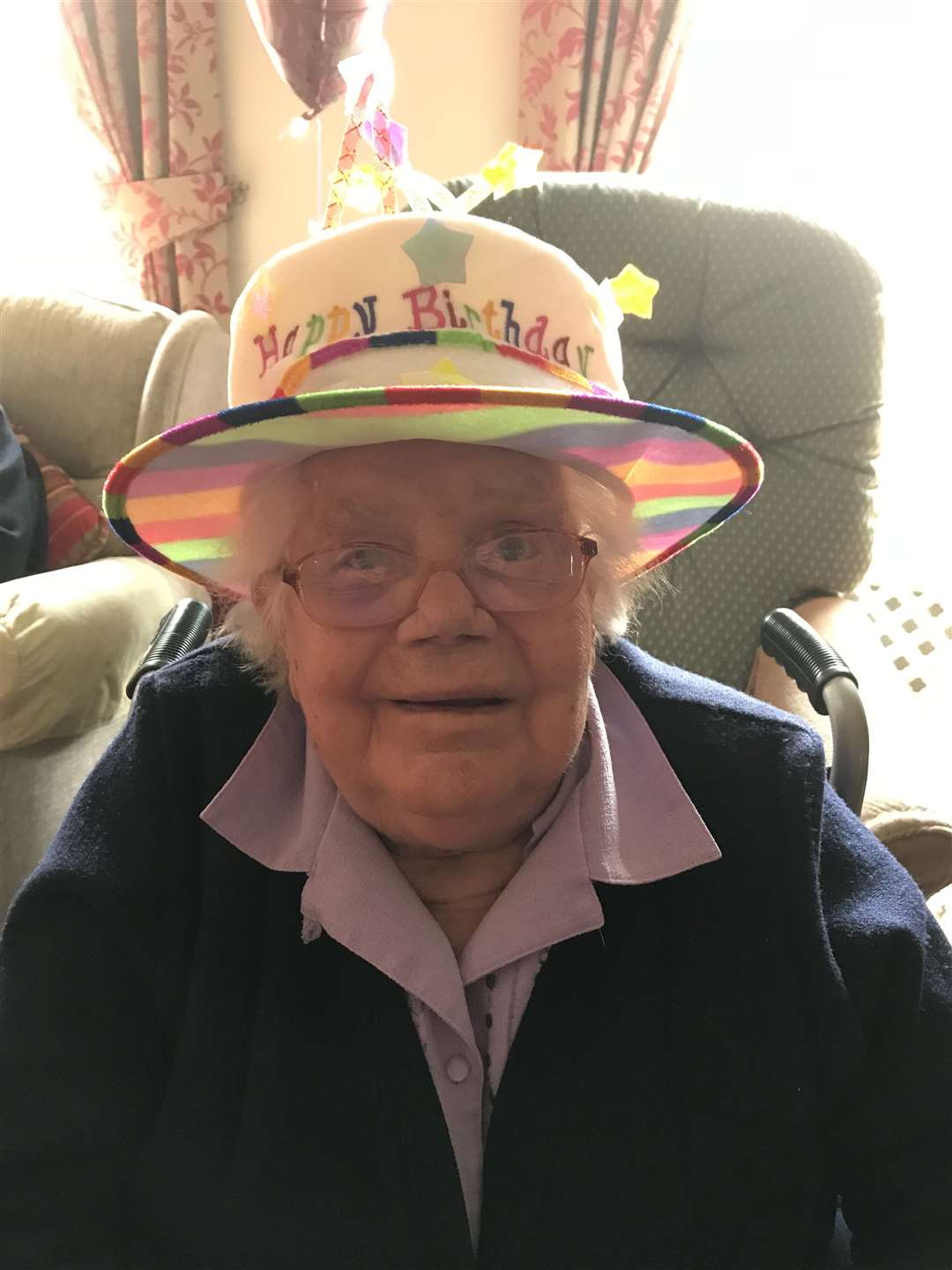 Kath Rhodes has celebrated her 101st birthday. (55642367)