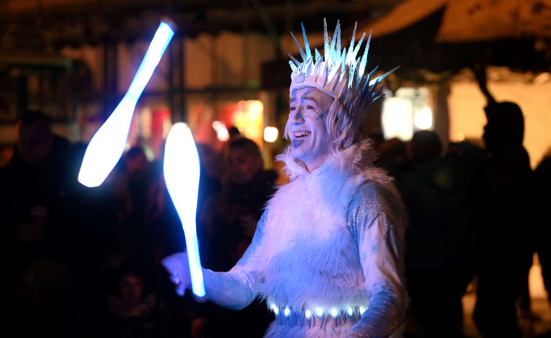 Wisbech Christmas lights switch on