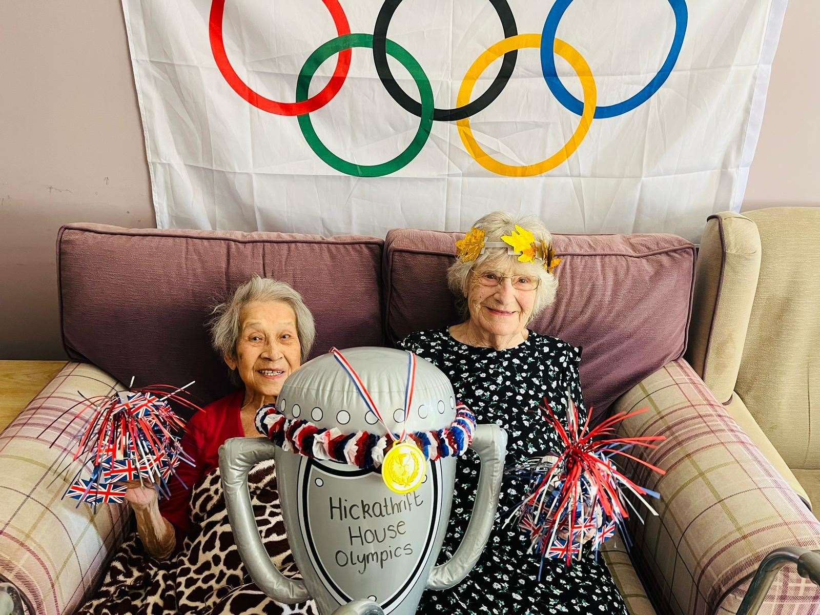 Residents, Kim and Joan, were gold medalists.
