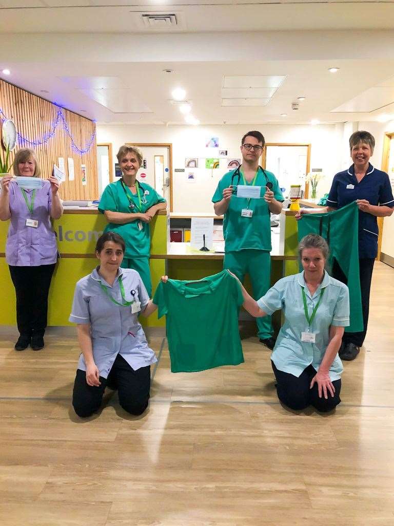 Some of the Hospice’s front-line care team, from the Inpatient Unit at ShelfordBottom. Vital 24-hour care is still being delivered from the Cambridge Hospice, the AlanHudson Day Treatment Centre in Wisbech and in people’s own homes across the countyby the Arthur Rank Community Team. (33216731)