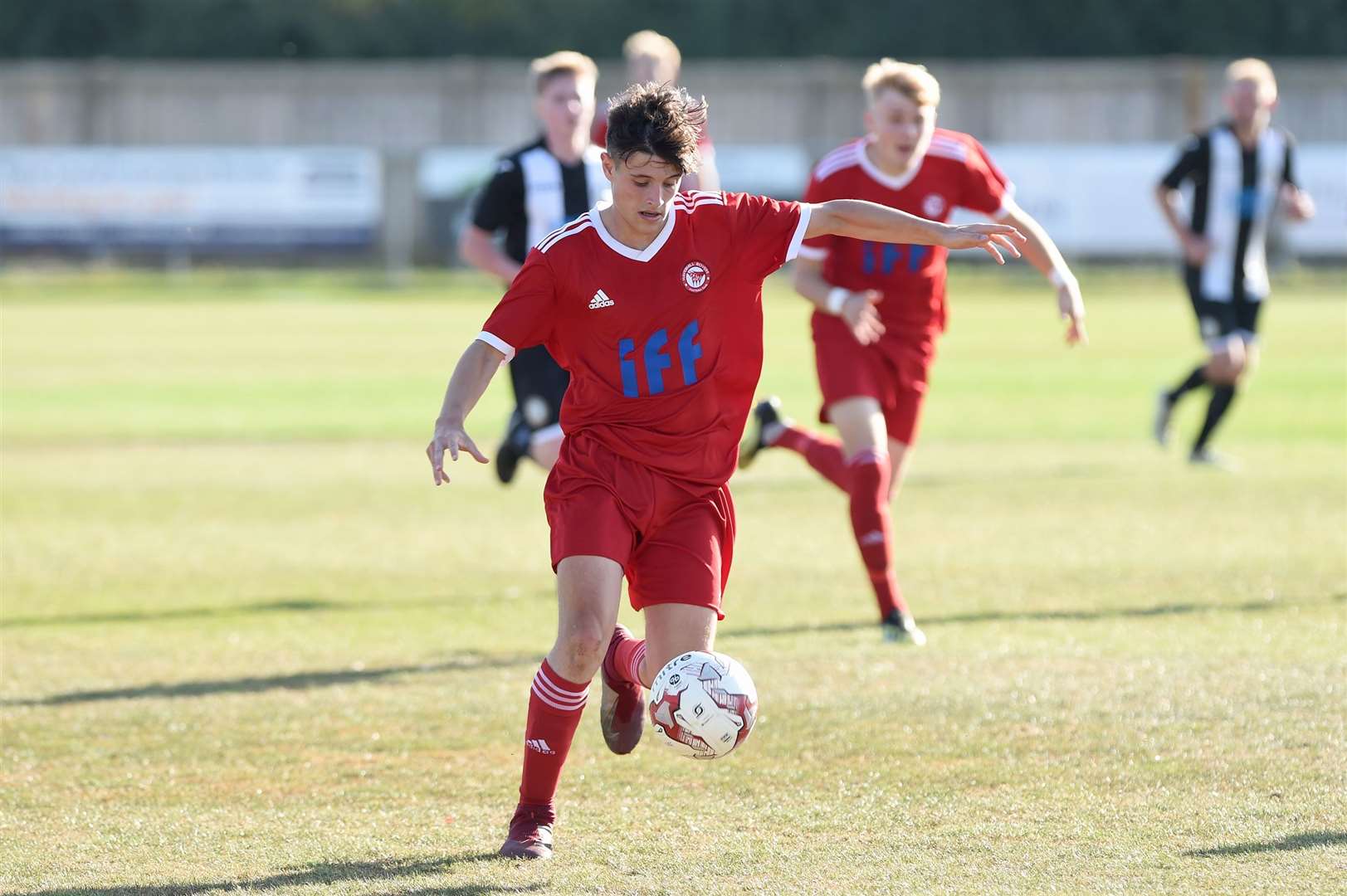 Ben Tait notched a 12-minute treble for March Town against Netherton United in the Hinchingbrooke Cup last night