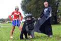 Superheroes get together for charity