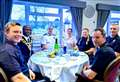 Care home residents welcome firefighters to coffee morning - with invitation open to more emergency workers