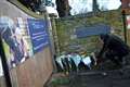 Villagers pay tribute to their neighbour Captain Tom