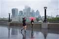 Thunderstorm warning for Saturday with more rain forecast than fell in May
