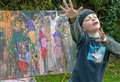 Fen-tastic first art exhibition for Doddington boy Nathenael Wilson, eight