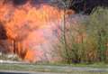 Inferno on A17 at Walpole Cross Keys
