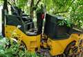 Suspected stolen road roller found