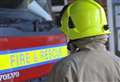 Firefighters releases casualty from vehicle following crash