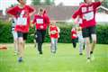 Red men give ladies a run for their money at March school’s charity race