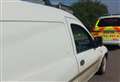 Illegal van seized by police