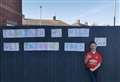 Fenland schoolboy's sign of the times brings a smile to passers-by