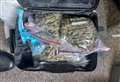 Man had £3.5k cannabis stash in suitcase