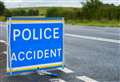 Man rushed to hospital after car ended up in ditch following two-vehicle crash