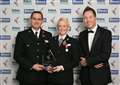 Cambridgeshire police officers win bravery award after restraining man wielding knife, shears, saw and garden fork