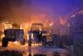 Firework blamed for farm blaze