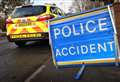 Collision closes major road