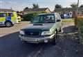 Police seize hare coursing vehicle